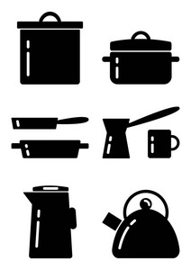 厨具矢量图标