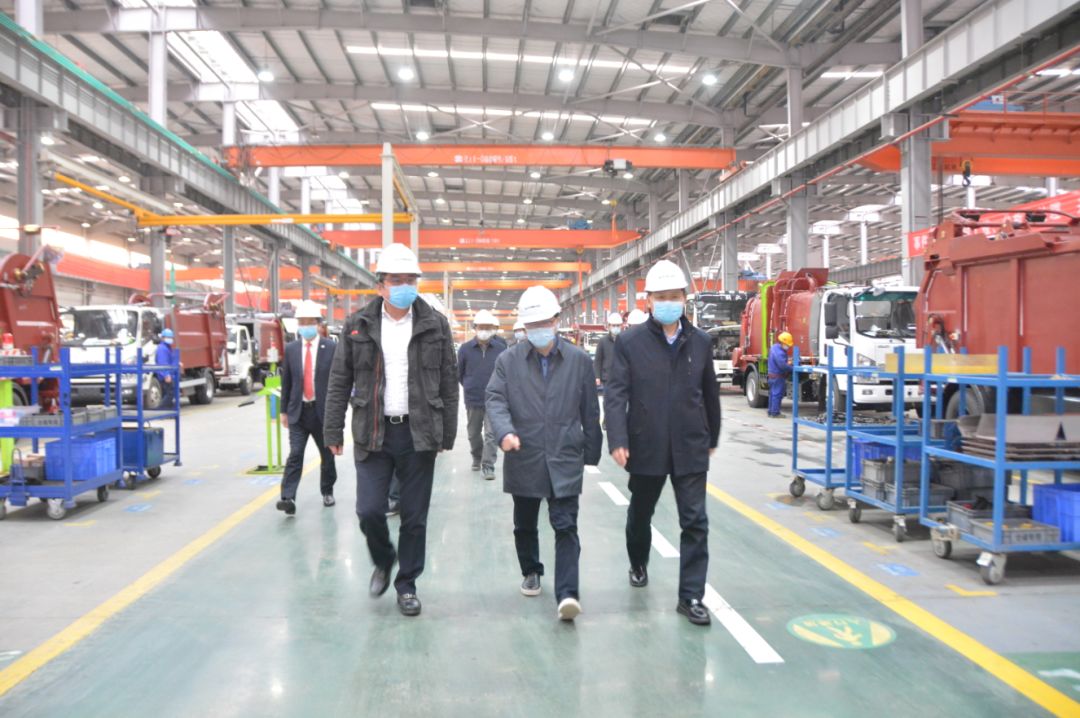 湖南省副省长陈文浩一行调研amjs澳金沙门环境长沙产业园