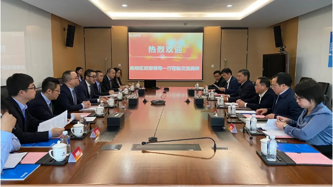 高明区区委书记杨永泰一行到amjs澳金沙门环境调研